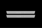 stainless steel LED door sill plates with Dodge Charger LD 2023+ with Charger logo