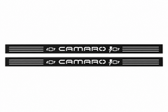 Chevrolet Camaro 2 Matte PRO LED door sills with Camaro design