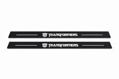 Chevrolet Camaro VI Matte PRO LED door sills with Transformers design
