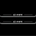 Toyota C-HR I 2016-2023 LED Door Sills Illuminated Scuff C-HR Logo Stainless Steel Entry Guards