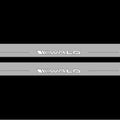 Mercedes CLS II (C218) 2010-2018 LED Door Sills Illuminated Scuff Wald Logo Stainless Steel Entry Guards Door Sills Decoin
