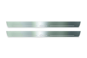 Ford C-Max I 2003-2012 LED Door Sills Illuminated Scuff C-Max Logo Stainless Steel Entry Guards Door Sills Decoin