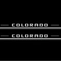 Chevrolet Colorado II GMT 31XX 2015-2023 Stainless Steel LED Door Sills – Colorado Logo