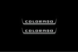 Chevrolet Colorado II GMT 31XX 2015-2023 Stainless Steel LED Door Sills – Colorado Logo
