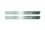 Chevrolet Colorado II GMT 31XX 2015-2023 Stainless Steel LED Door Sills – Colorado Logo