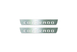 Chevrolet Colorado II GMT 31XX 2015-2023 Stainless Steel LED Door Sills – Colorado Logo
