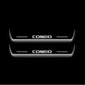 Opel Combo E 2018+ Stainless Steel LED Door Sills – Combo Logo