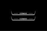 Opel Combo E 2018+ Stainless Steel LED Door Sills – Combo Logo