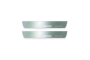 Opel Combo E 2018+ Stainless Steel LED Door Sills – Combo Logo
