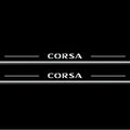 Opel Corsa E 5D 2014-2019 LED Door Sills Illuminated Scuff Corsa Logo Stainless Steel Entry Guards