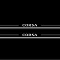 Vauxhall Corsa E 3D 2014+ Stainless Steel LED Door Sills – Corsa Logo