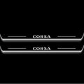 Vauxhall Corsa F 2019+ Stainless Steel LED Door Sills – Corsa Logo