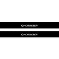 Citroen C-Crosser 2007-2012 Illuminated Matte Sill Plates with logo C-Crosser Citroen Led Door Sills PRO opdesign