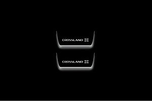 Vauxhall Crossland X Stainless Steel LED Door Sills – Crossland X Logo