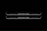 Subaru Crosstrek I Stainless Steel LED Door Sills – Crosstrek Logo
