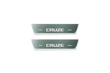 stainless steel door sill plates for Chevrolet Cruze I 2008+ with Cruze logo