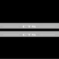 Illuminated LED Door Sill Tread Plates Cadillac CTS II 2007-2014 With CTS Logo Cadillac Led Door Sills opdesign