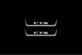 LED door sill plates for Cadillac CTS II 2007+ with CTS logo