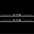 Cadillac CTS II 2007-2014 LED Door Sills Illuminated Scuff CTS Logo Stainless Steel Entry Guards Door Sills Decoin
