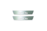 Cadillac CTS II 2007+ door sill plates in stainless steel with CTS logo