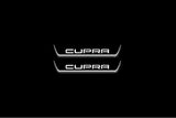 Seat Leon III 2013+ Stainless Steel LED Door Sills – Cupra Logo