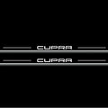 Seat Leon III 2013+ Stainless Steel LED Door Sills – Cupra Logo