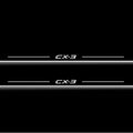 Mazda CX-3 2015+ Stainless Steel LED Door Sills – CX-3 Logo