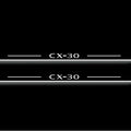 Mazda CX-30 2019+ LED Door Sills Illuminated Scuff CX-30 Logo Stainless Steel Entry Guards