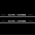 Ford Mustang VII 2023+ LED Door Sills Illuminated Scuff Dark Horse Logo Stainless Steel Entry Guards