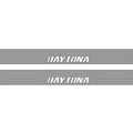 Illuminated LED Door Sill Tread Plates Dodge Charger 2011-2023 With Daytona Logo Dodge Led Door Sills opdesign