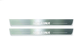 stainless steel LED door sill plates for Dodge Charger LD 2011+ with Daytona logo