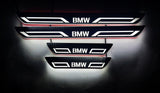 LED door sill plates for BMW X4 F26 2014+ with BMW LINE logo