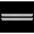 Illuminated LED Door Sill Tread Plates BMW X6 F16 2015-2019 With Luxury Line Logo BMW Led Door Sills opdesign