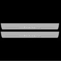 Illuminated LED Door Sill Tread Plates BMW 5 F10 2009-2017 With Luxury Line Logo BMW Led Door Sills opdesign