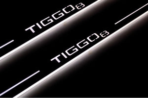 Chery Tiggo 8 2018+ Led Door Sills With Logo Tiggo 8 Chery Led Door Sills decoinfabric