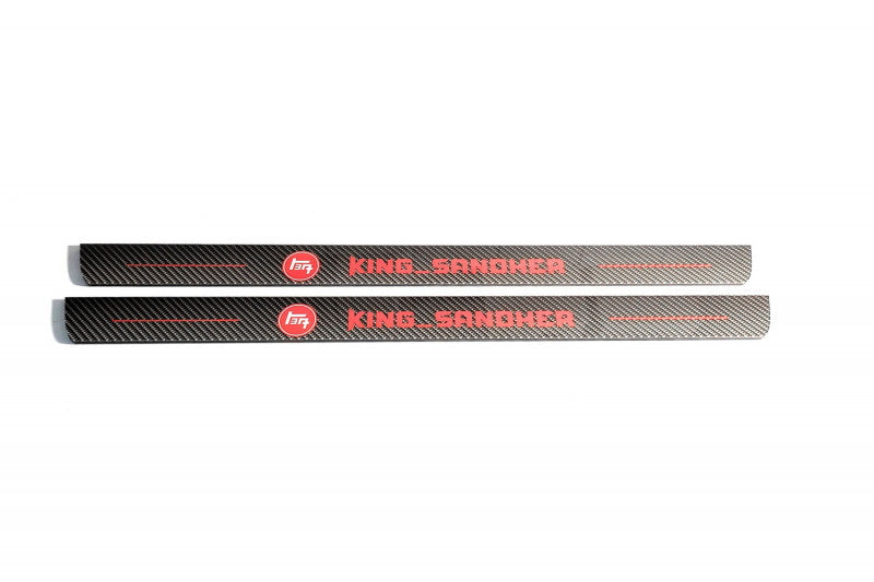 LED door sill plates Universal All Years stainless steel with Custom logo