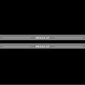 Illuminated LED Door Sill Tread Plates Dodge Challenger 2008-2023 With HELLCAT Logo Dodge Led Door Sills opdesign
