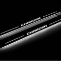 Dodge Charger LD 2011+ stainless steel LED door sill plates with Charger logo