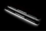 Dodge Charger LD 2011+ stainless steel LED door sill plates with Charger logo
