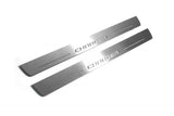 Dodge Charger LD 2011+ stainless steel LED door sill plates with Charger logo