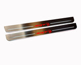 stainless steel door sill plates for Dodge Charger LD 2011+ with SRT HELLCAT logo
