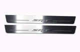 stainless steel LED door sill plates for Dodge Charger LD 2011+ with SRT POWERED logo