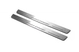 Dodge Charger LD 2011+ stainless steel LED door sill plates with SCAT PACK logo