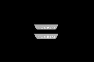Illuminated LED Door Sill Tread Plates Ford Fusion (Europe) 2002-2012 With Fusion Logo Ford Led Door Sills opdesign