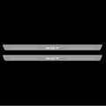 Illuminated LED Door Sill Tread Plates Jeep Grand Cherokee III 2005-2010 With SRT Logo Jeep Led Door Sills opdesign