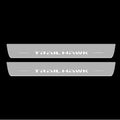Illuminated LED Door Sill Tread Plates Jeep Grand Cherokee IV 2010-2021 With TrailHawk Logo Jeep Led Door Sills opdesign