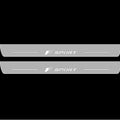 Illuminated LED Door Sill Tread Plates Lexus NX I 2014-2021 With F Sport Logo Lexus Led Door Sills opdesign