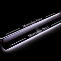 Mercedes CLS X218 2012-2018 LED Door Sills Illuminated Scuff Mercedes-Benz Logo Stainless Steel Entry Guards Door Sills Decoi