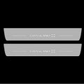 Illuminated LED Door Sill Tread Plates Opel Crossland X 2017+ With Crossland X Logo Opel Led Door Sills opdesign