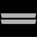 Illuminated LED Door Sill Tread Plates Renault Scenic III 2009-2016 With Scenic Logo Renault Led Door Sills opdesign